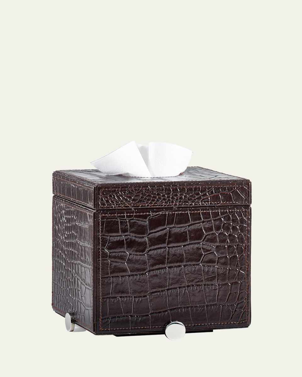Discus Brown Tissue Box Cover
